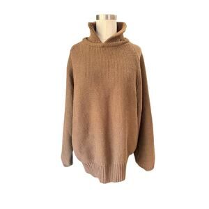 Vintage GAP Brown Button Neck Sweater Women’s Size Medium